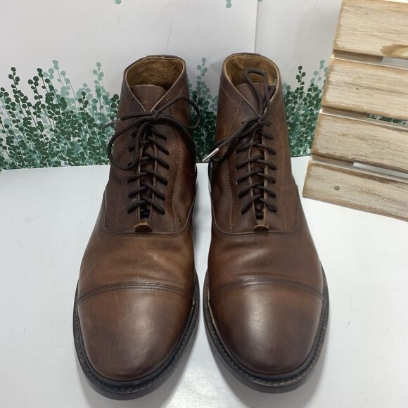 Frye Mens Leather Paul 4001 Capped Front Ankle Boots Size 8 main image 7